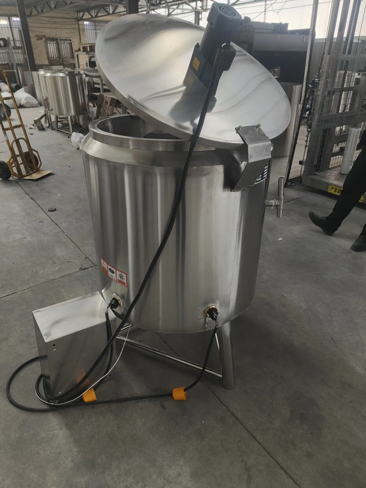 /Ssterilizzatore commerciale per macchina per pasteurizzazione del latte di mucca pura e capra