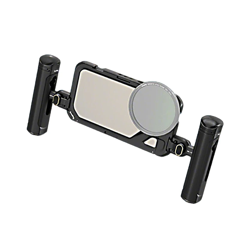 For Universal Camera Cover for 15 Pro Max Series Aluminum Alloy Flexible Expansion Frame Stand for Assistant