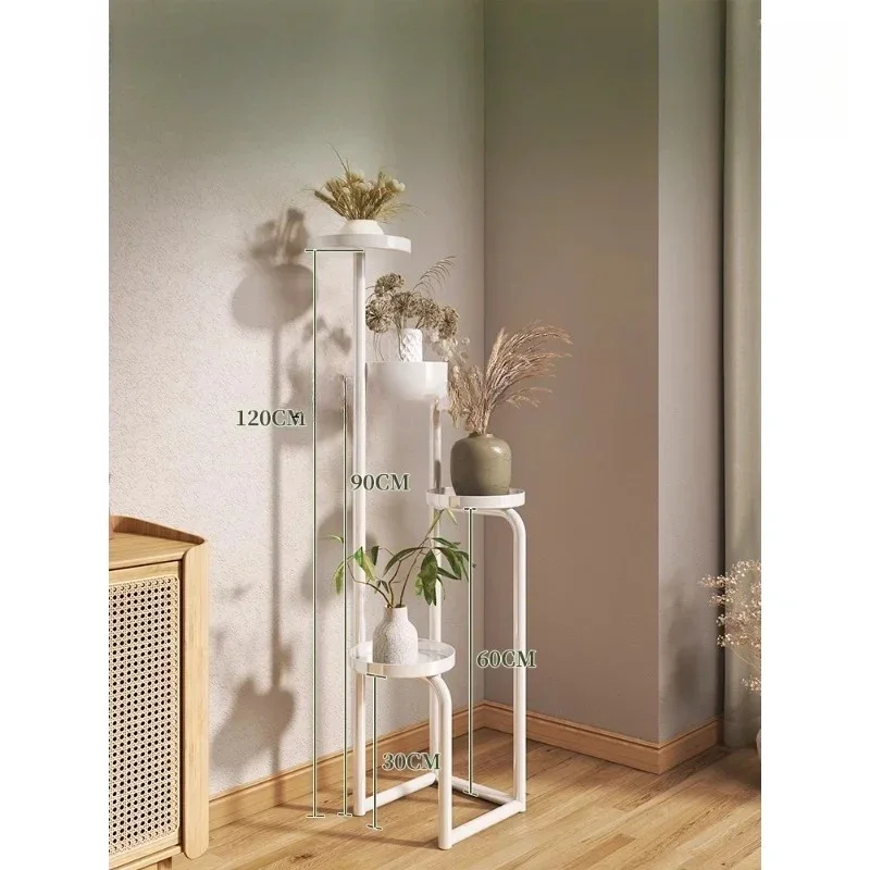 

Living Room Decoration Shelf Floor Plant Holder Balcony Rack Indoor Multi-Layer Scindapsus Basin Frame
