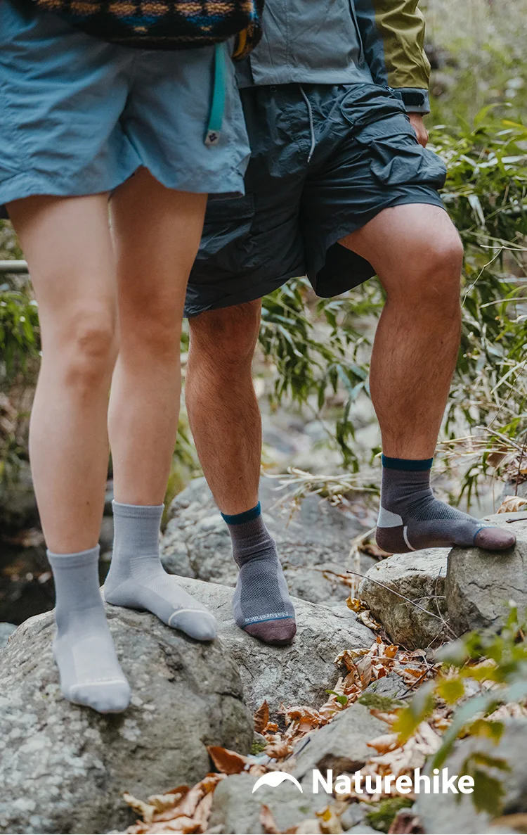 Naturehike Sportsocken für Herren und Damen, schnell trocknende, weiche Socken, verschleißfeste, hochelastische, atmungsaktive Socken zum Laufen und Wandern – Detail 14