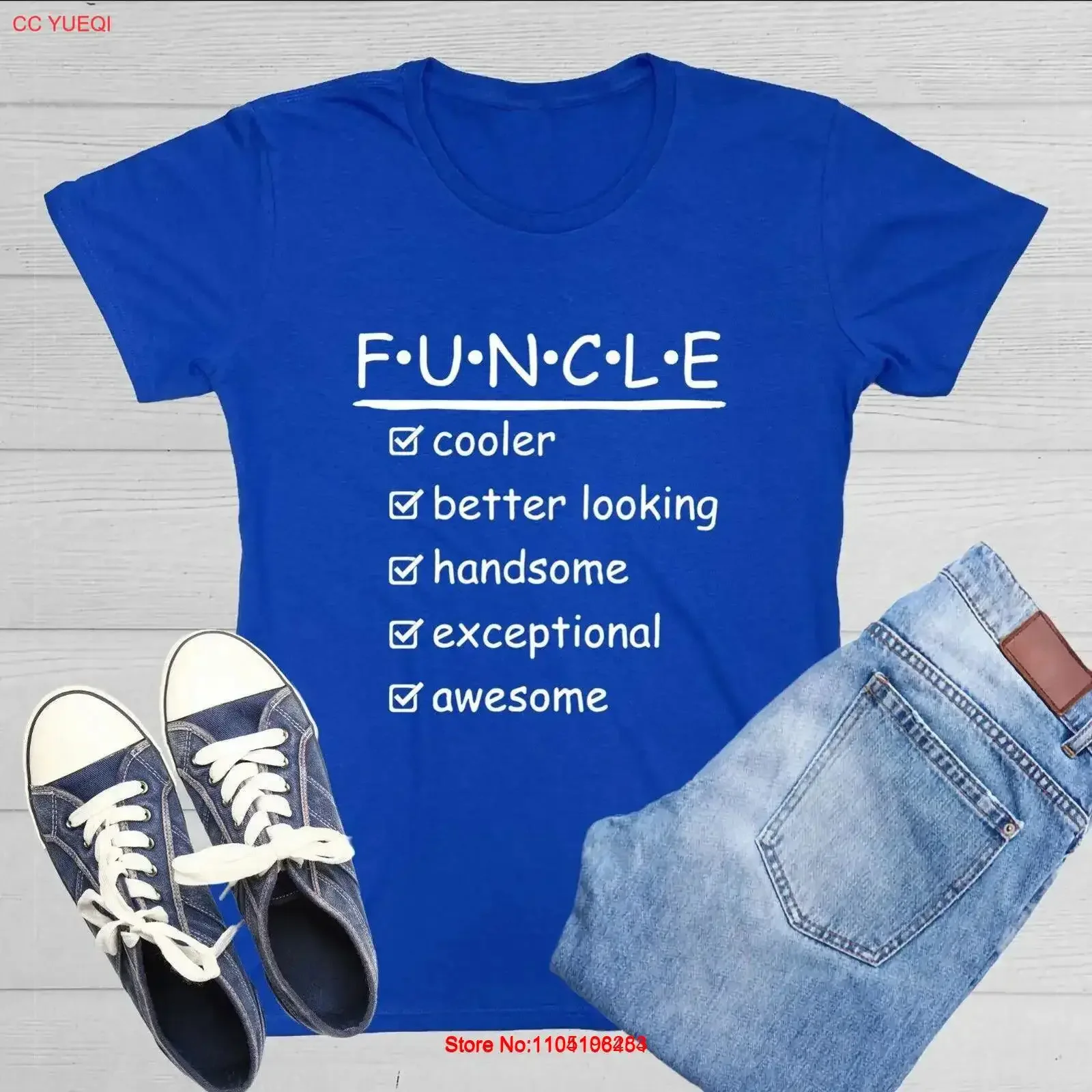 

Funcle Cooler, саркастическая новинка, забавная женская футболка, винтажная стираная футболка с рисунком, растянутая, универсальная, дышащая, мягкая, стильная