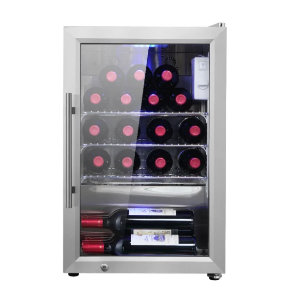 

Электрический холодильник для вина, уличный холодильник для напитков/вина/чай, водонепроницаемая крышка емкостью 63 л, запираемая крышка