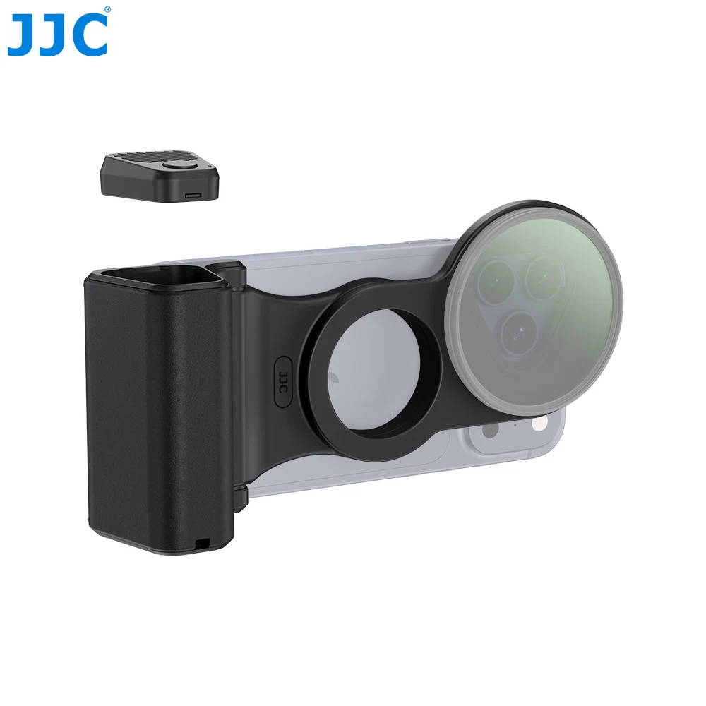 

JJC 67 мм магнитный телефонный фильтр-адаптер, комплект беспроводного пульта дистанционного управления для съемки iPhone 17 16 15 14 Pro Max Vlog Video
