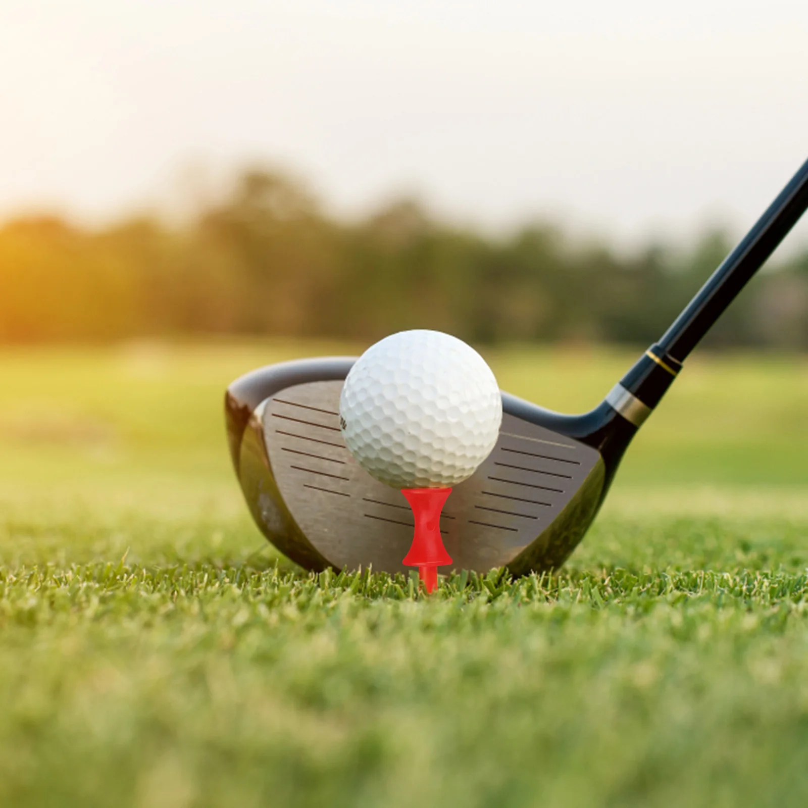 

120Pcs Castle Golf Tees Plastic Golf Ball Stands for Training Practice Accessories Golfs Tees Golfs Training Holders