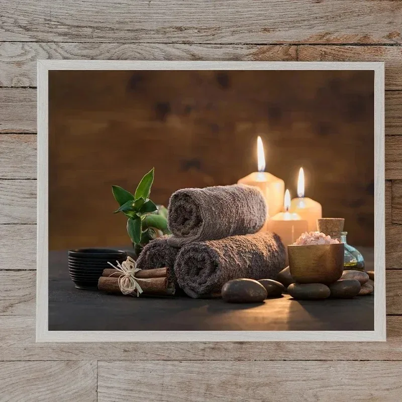 Spa Salon Poster Medical Spa Facial Massage Massage Therapist Canvas Painting Wall Print Art Picture for Massage Room Decor