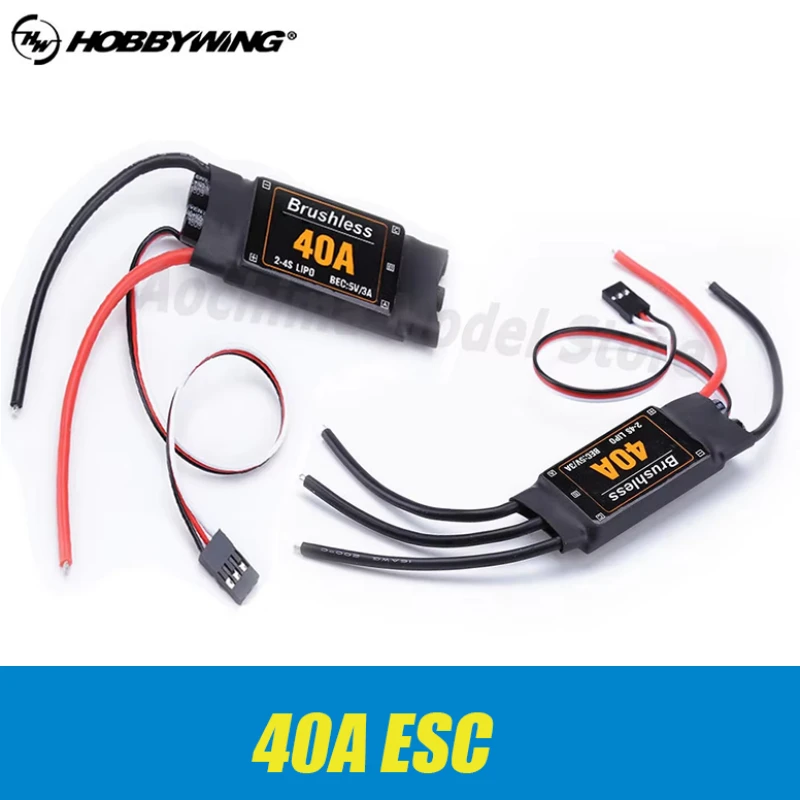 40a esc 2-4s 5v/3a bürstenloser elektronischer esc Geschwindigkeit regler für f450 s500 zd550 rc Hubschrauber Quadcopter