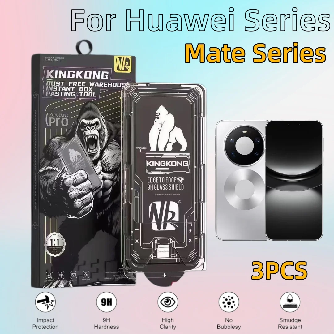 

3 шт. для Huawei MATE 80 Pro Max 80 RS Mate80, защитная пленка для экрана, аксессуары для гаджетов, защитное стекло