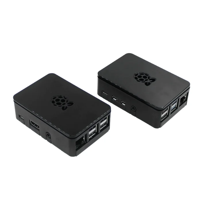 Raspberry Pi 4B Moldado Por Injeção ABS Shell, 3B +, Ventilador De Refrigeração De Plástico, Protetor