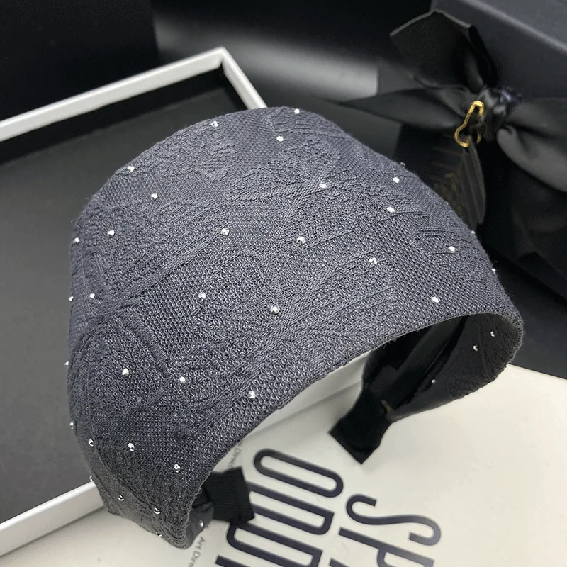 

Резинка для волос с бантом и цветочным узором, серая, с широким зубчатым краем, нескользящая, для взрослых, для укладки и мытья головы