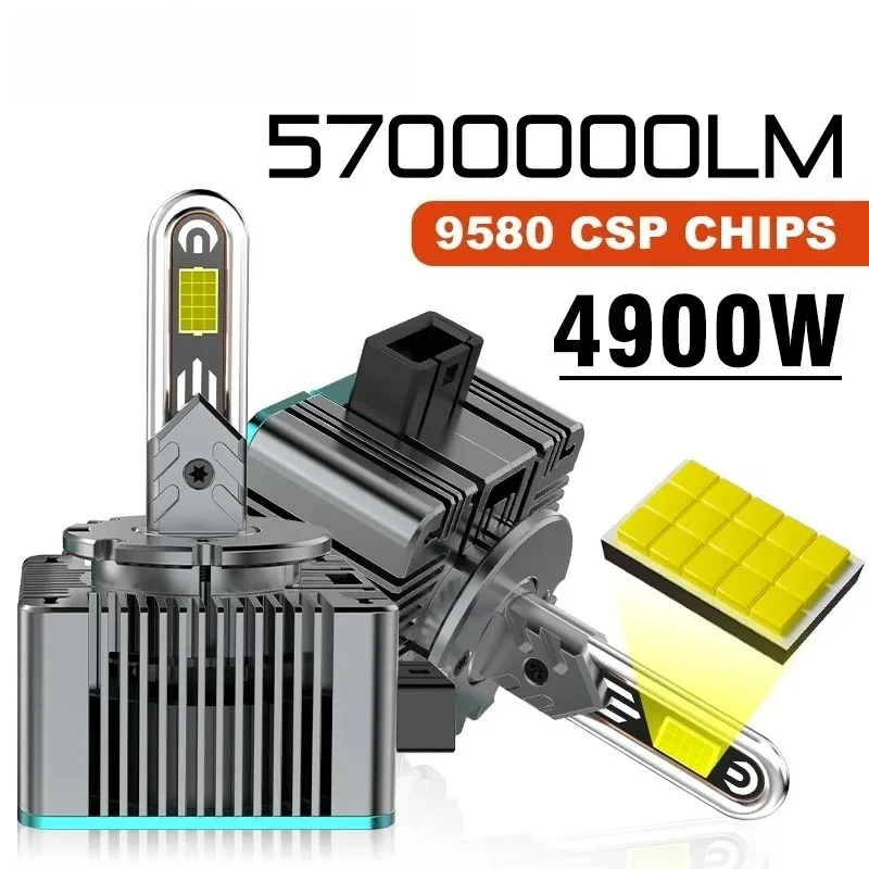 

XTG U Tube D2S D5S D8S LED Headlight Canbus D1S D3S D4S 1:1 Xenon Replacement Light Conversion Kit D1R D2R D3R D4R Turbo 6000K