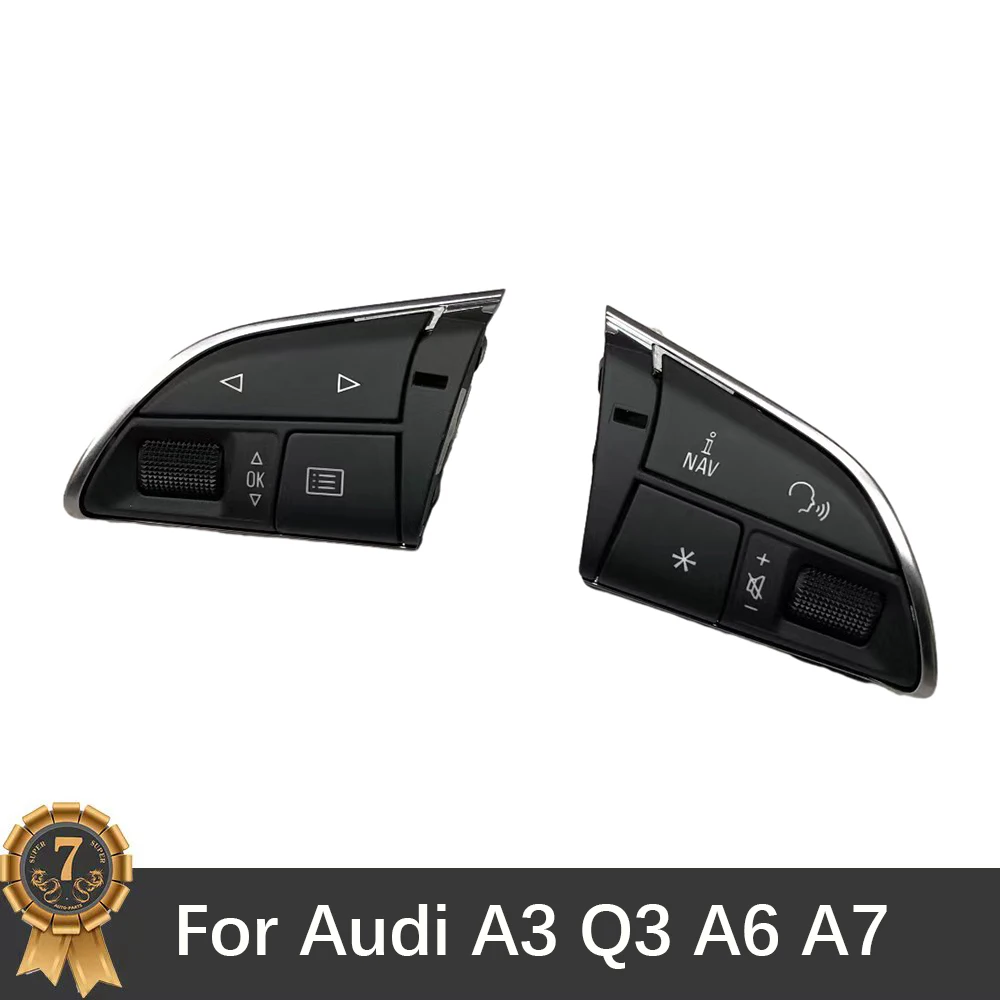 For Audi A3 Q3 A6 A7 Steering Wheel Button Housing Shell