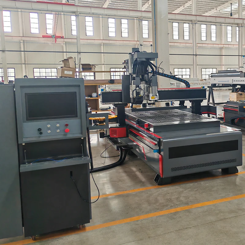 Mesin ukiran kayu Cnc alat Cerdas perubahan 3d Cnc mesin Router buatan prc