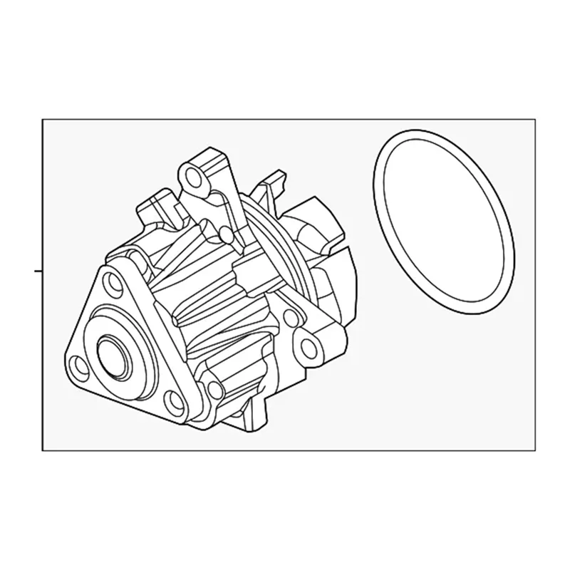 

A95E-EJ7Z-8501-H Engine Cooling Water Pump For Ford Mustang Escape Explorer Fusion MKC MKZ Edge 2.0 2.3 2015-2022 EJ7E8501G