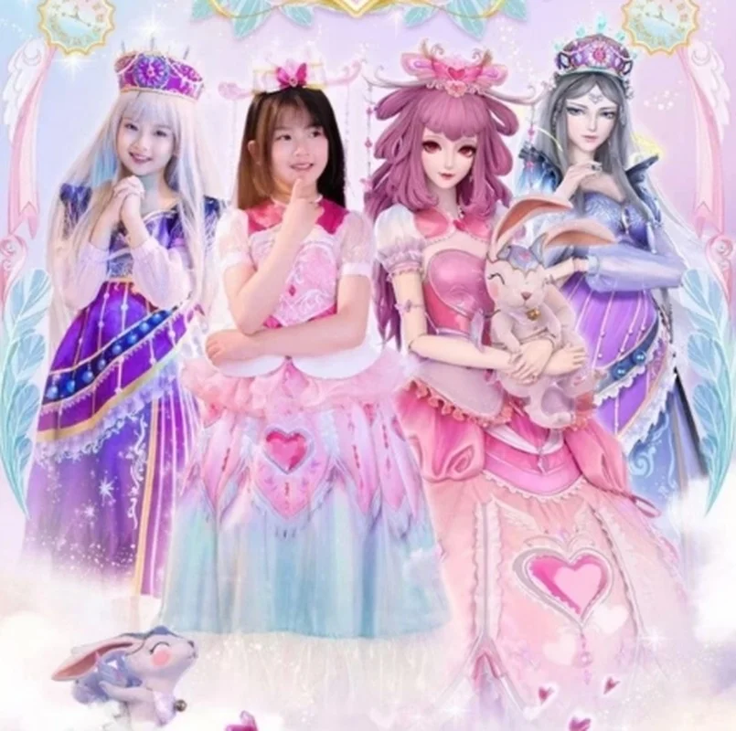 

Ye Luoli Anime Genuine Girl Princess Dress Children'S Clothing Real Love Princess Performance Dress Performance Dress