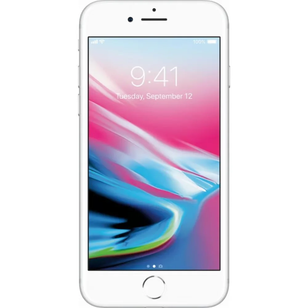 Telefono cellulare originale Apple iPhone 8 4.7 "Display retina liquido 64 GB Doppia fotocamera A11 Telefono cellulare 95% Nuovo