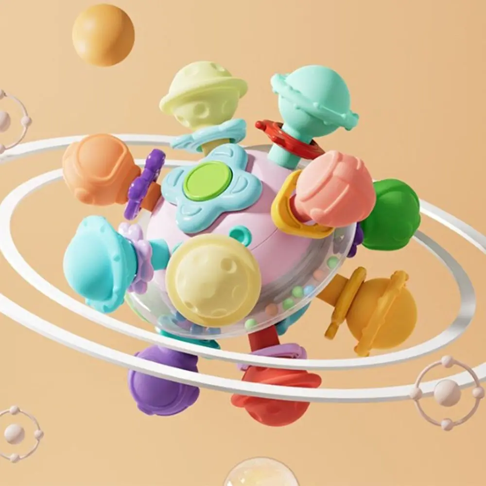 Food Grade Babyrammelaars Speelgoed BPA-vrij Kleurrijk Vroeg Educatief Veiligheid Loodvrij Multi-Sensorische Baby Grijpactiviteiten