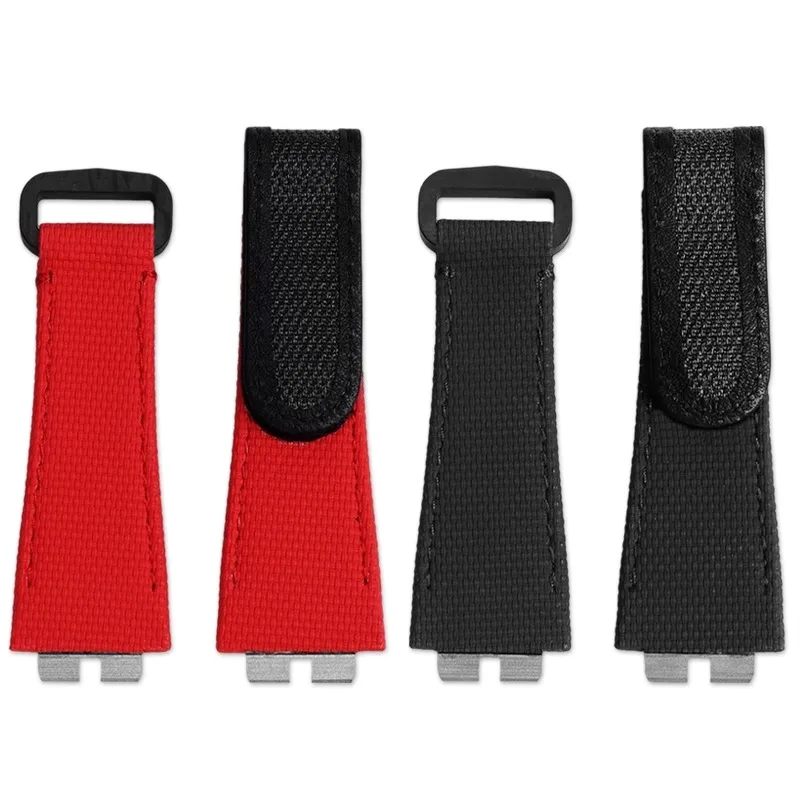 ที่กําหนดเอง FKM นาฬิกาสําหรับ Hublot Big Bang BIGBANG series 441 411 614 645 Easy to stick fluororubber watchband สร้อยข้อมือผู้ชาย