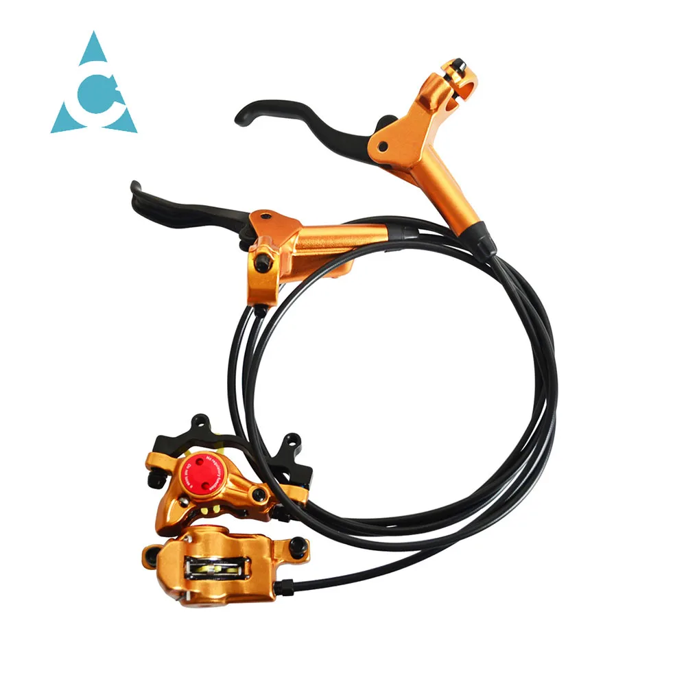 

ZOOM MTB Mountain Bike Hydraulic Disc Brake Set Caliper Lever Hose Upgraded HB-875