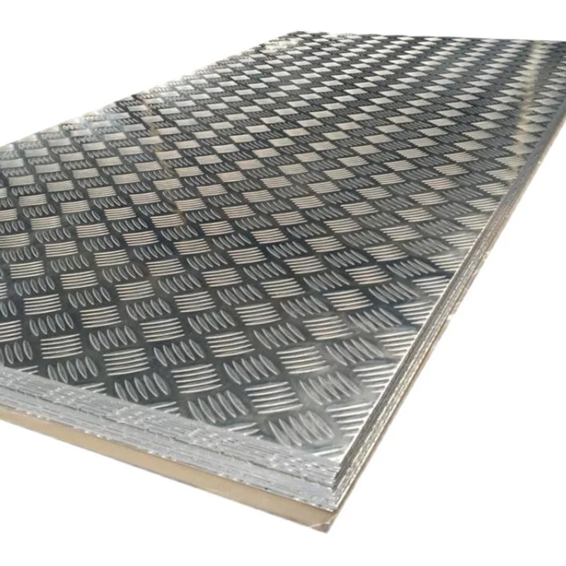 Aluminium-Riffelblech, Rutschfeste Trittplatte – Detail 1
