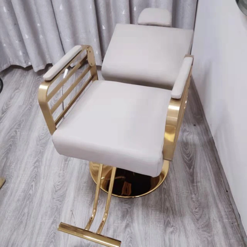 Silla reclinable de cosmetología para salón de belleza, taburete para Barbero, tatuaje Facial, muebles OK50LF