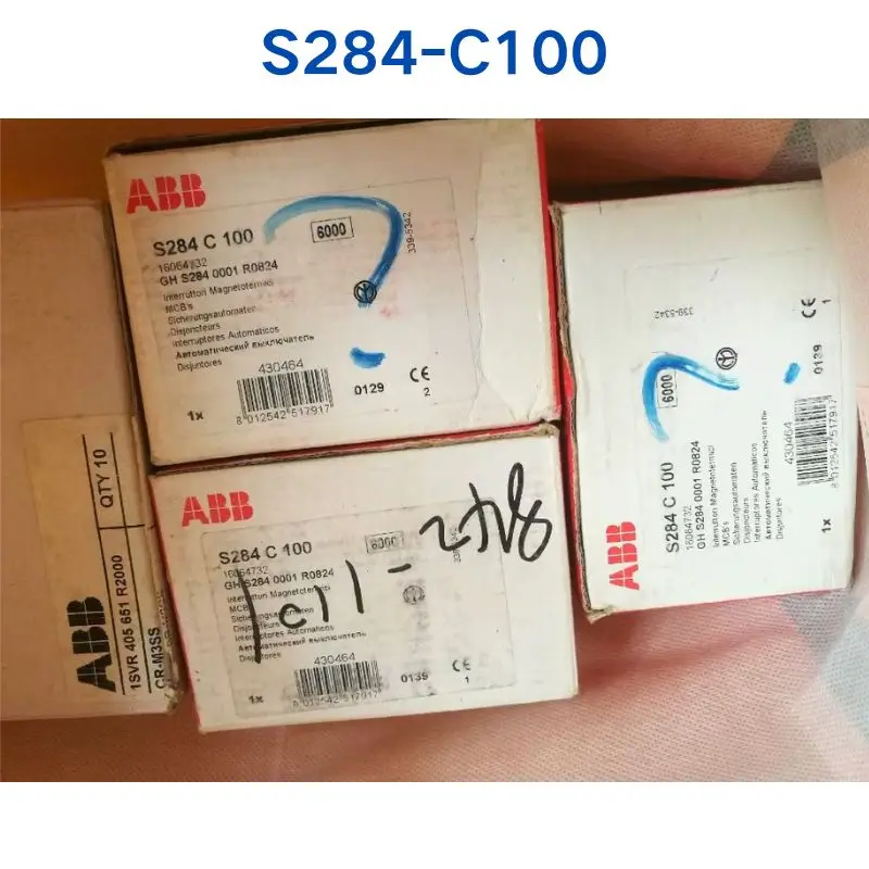 Second-hand test OK ABB Circuit breaker S284-C100 S284 C 100