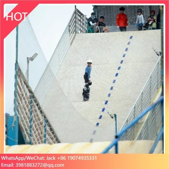 

Good Quality Close To The Real Snow Slope Dry Ski Mat Indoor Outdoor Artificial Ski Slope