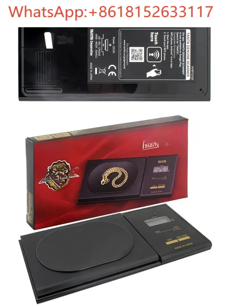 Mini báscula de joyería digital importada, báscula electrónica de precisión de 0,1g