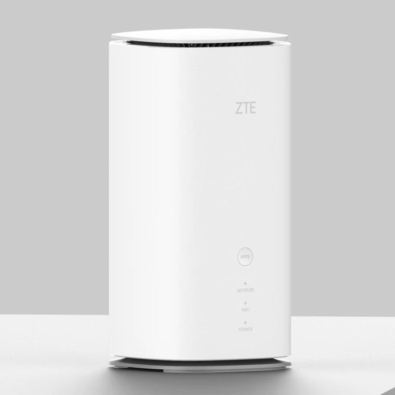 Unlocked ZTE 5G CPE MC8020 WiFi 6 AX5400 NFC Indoor Mesh Router SDX55 3.8Gbps 128 Users 4G LTE CAT22 Sim Card 5G Wireless Modem