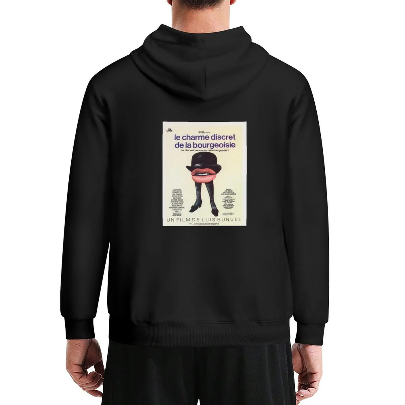 

Luis Buuel The Discreet Charm of the Bourgeoisie Hoodie men's clothing men's coat aesthetic clothing graphic hoodie