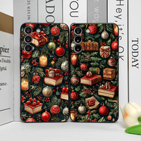 Christmas Decorations Bookshelf Book Print Phone Case for Honor Huawei 200 100 PRO 80 90 70 Lite X9 X8 Magic 7 6 5Pro Soft Cover