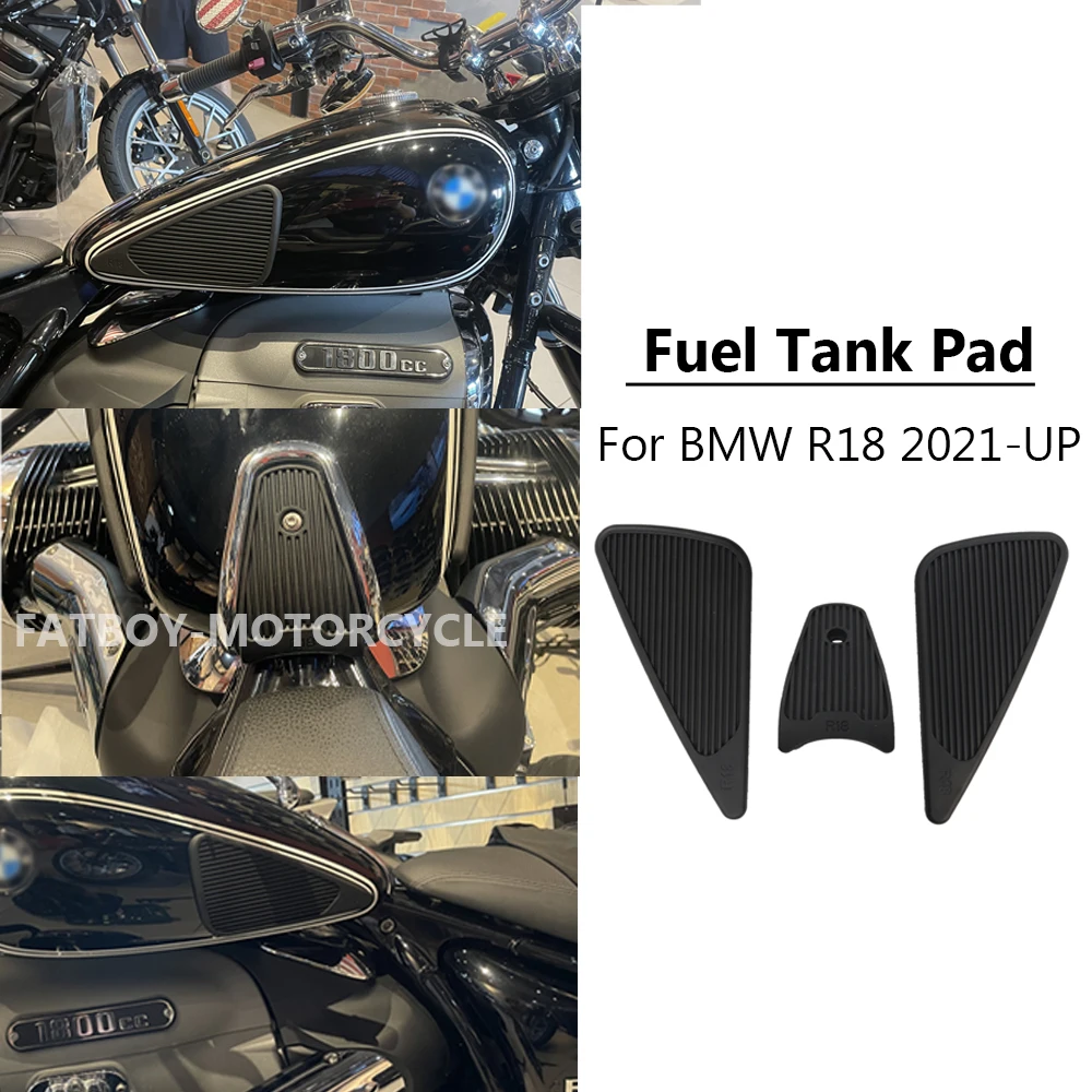 For BMW R18 Roctane 2024 Motorcycle Fuel Tank Pads Top Gas Tank Protector Stickers For R18 B Classic 100 Years Transcontinental