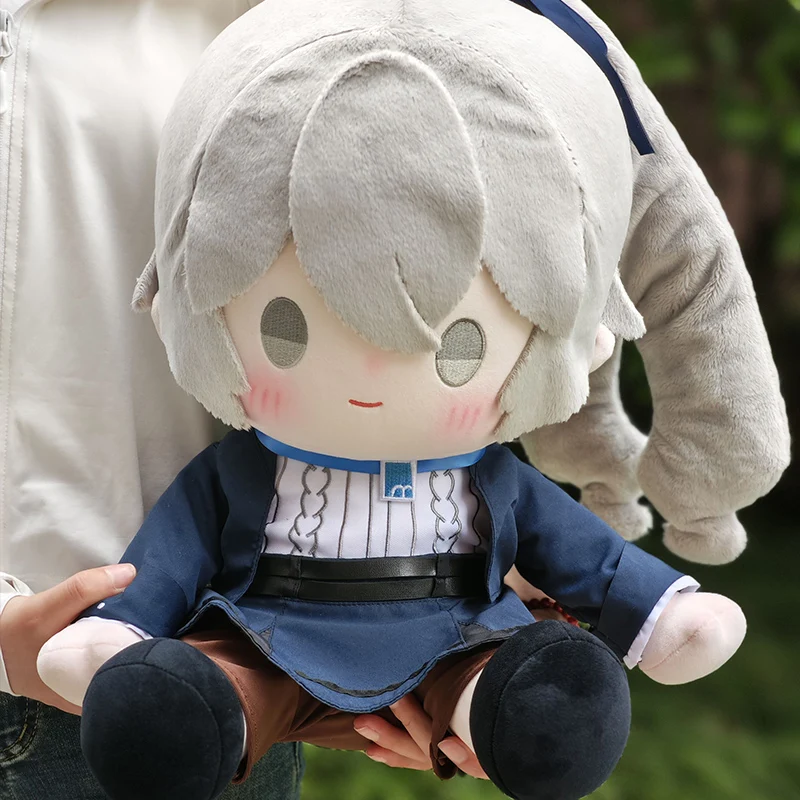 Game Honkai Impact 3 Bronya Zaychik Cotton Doll Clothes Adjustable Sitting Posture Plush Pillows Fans Birthday Gift 40cm