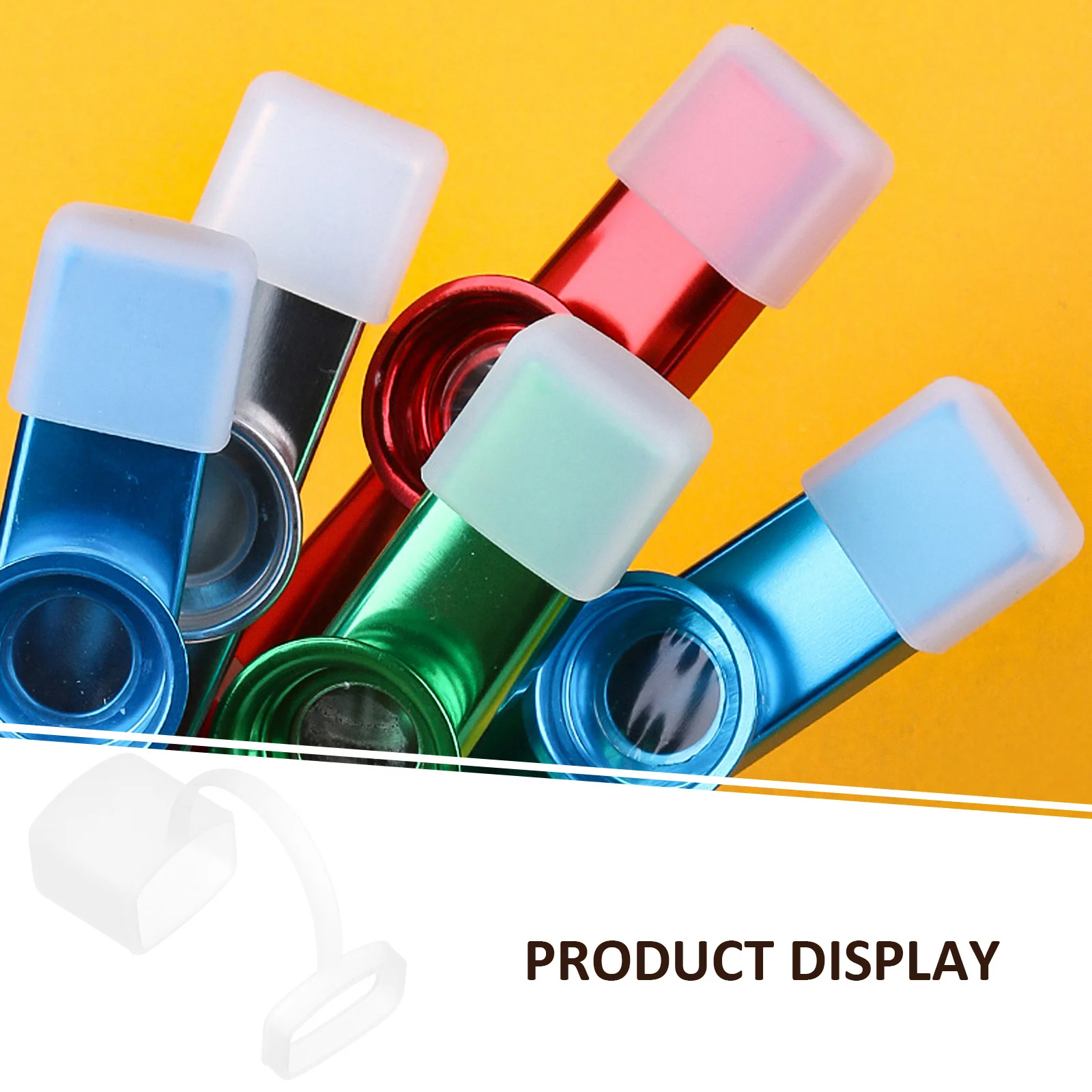 

6 Pcs Kazoo Protective Sleeve Instruments Silica Gel Dirt Resistant Decorative Cover