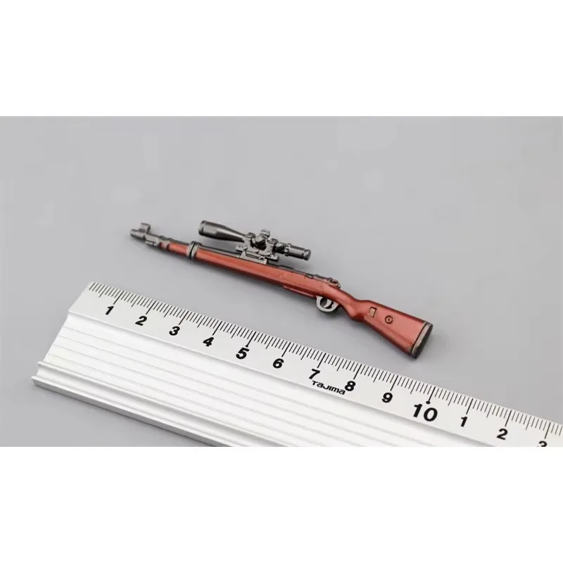 Nieuwe 1:12 Schaal Diecast Metal Model Gun 98 K/Groza Speelgoed Voor 6 Inch Action Figure Body Accessoire Collectie display Fans Geschenken