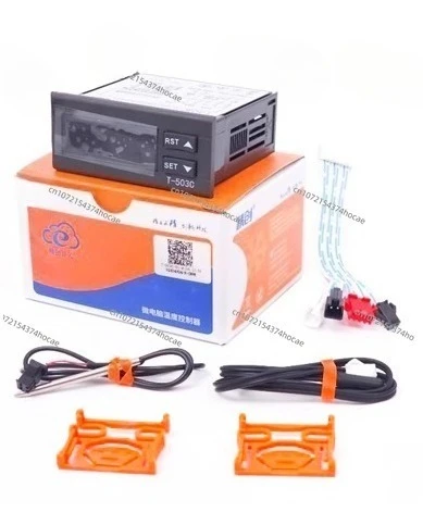 

T-503C/506 лазерный холодильный термостат, двухканальный датчик температуры, интеллектуальный контроль температуры