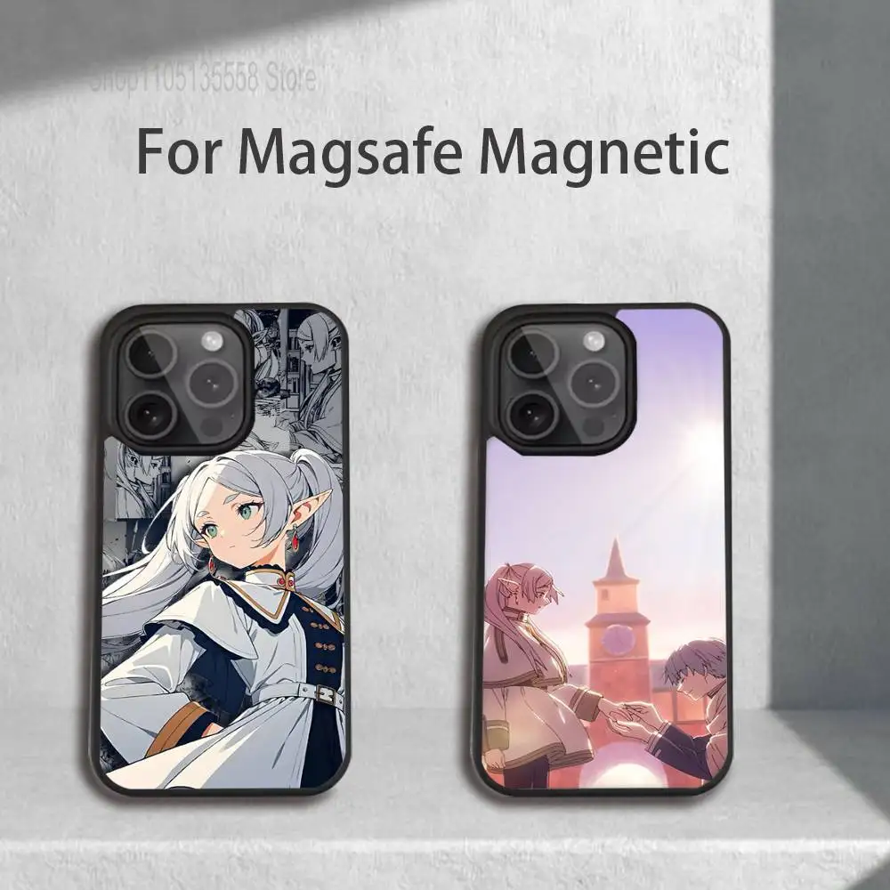 

Frieren Sousou No F-Frieren Phone Case For IPhone 17,16,15,Pro,Max,Air,14,Plus,13,12,11 Magesafe Wireless Charge Cover