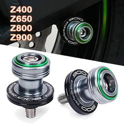 For Kawasaki Z900 Z 900 z900rs Z650 Z800 Z 650 RS 2023 2024 Motorcycle Accessories CNC Swingarm Spools Slider Stand Screw Bobbin