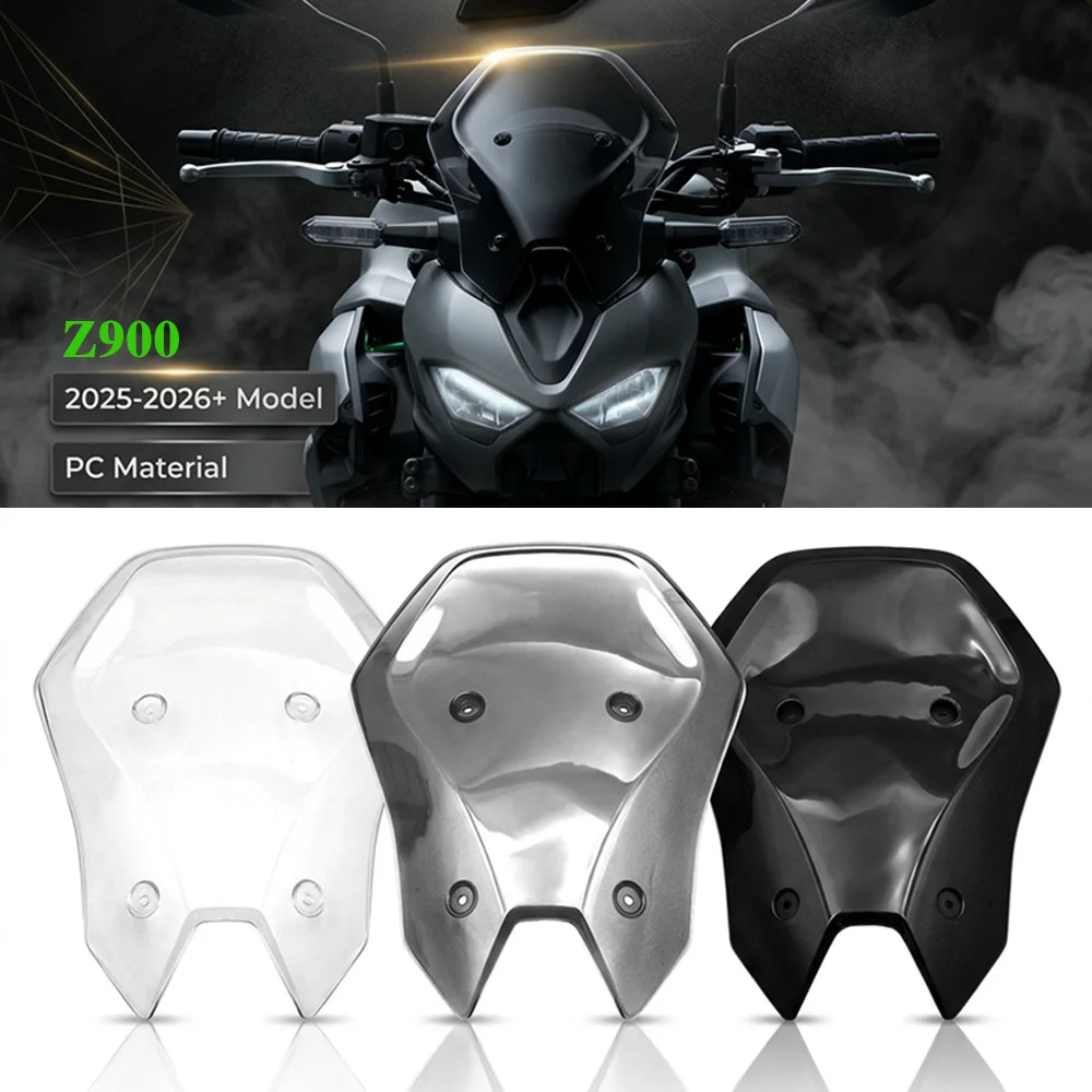 Déflecteur de pare-brise de moto Z900 Touring pour Z900 Z 900 SE 2025 2026 – Grand pare-brise haute performance