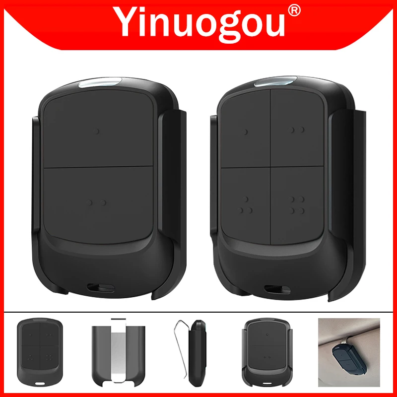 

With Clip Multifrequency Garage Door Remote Control Duplicator 280MHz to 868MHz Electric Gate Remote Control Garage Door Opener