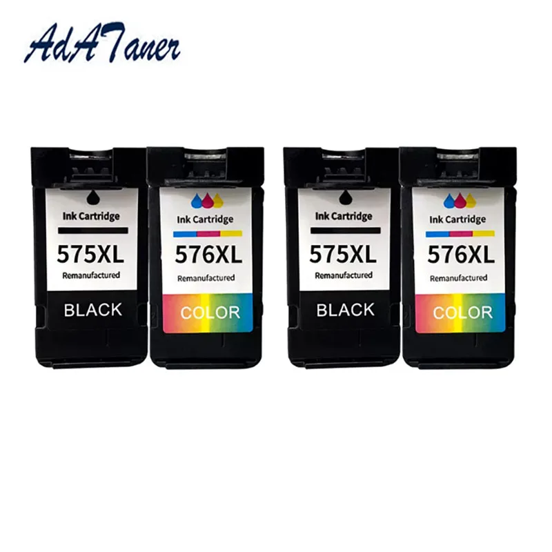 PG575XL CL576XL PG575 CL576 PG-575 CL-576 Ink Cartridge for Canon PIXMA TS3550i TS3551i TR4750i TR4751i TR4755i TR4756i TS3750i
