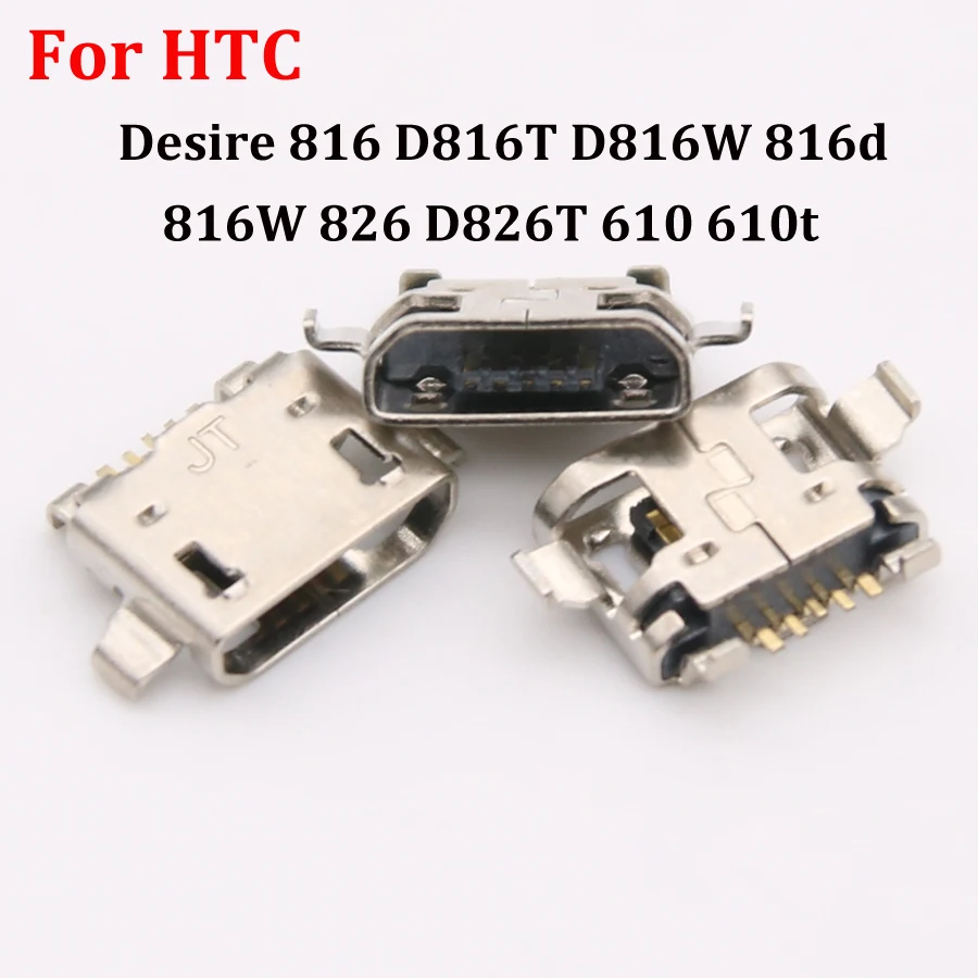 2Pcs Usb Charger Charging charge Doct Port Connector For HTC Desire 816 D816T D816W 816d 816W 826 D826T 610 610t Jack Plug