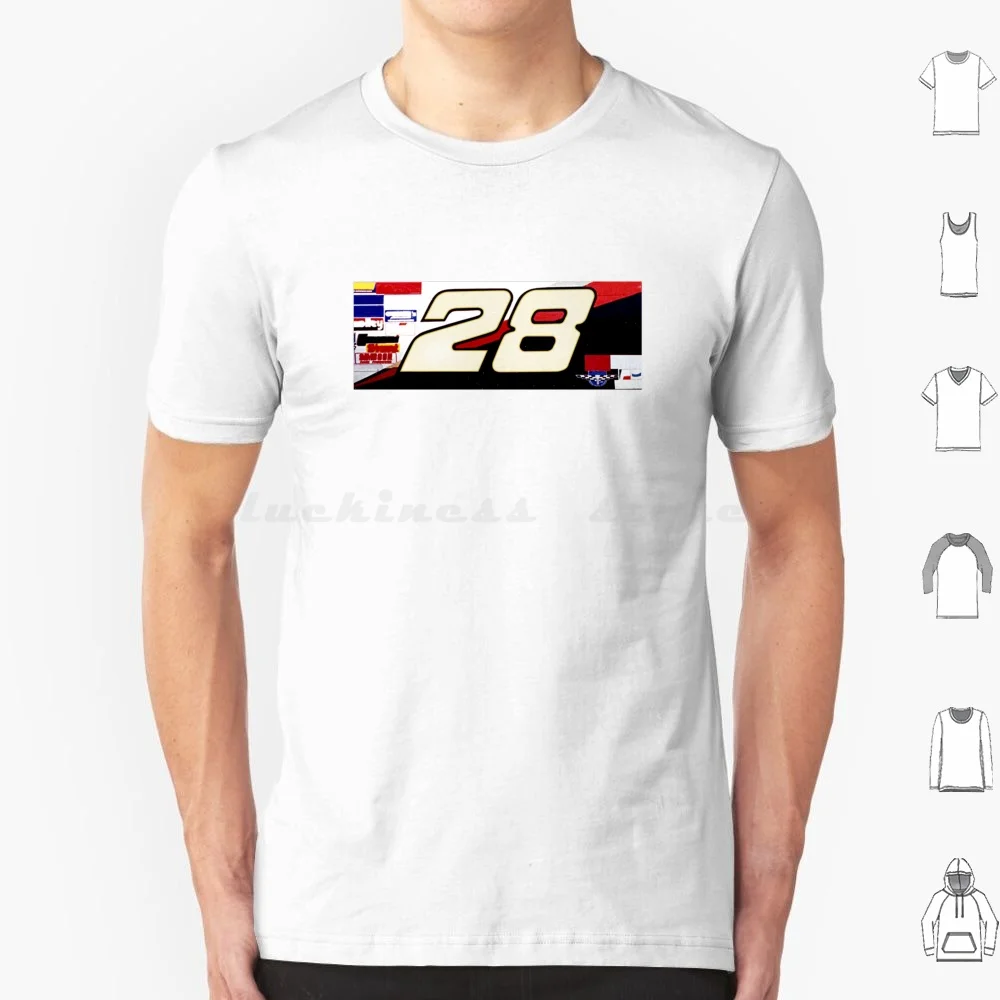 Davey Allison 28 Texaco Havoline Camiseta de algodón hombres mujeres DIY estampado Davey Allison 28 Texaco Havoline Vintage vieja escuela clásica
