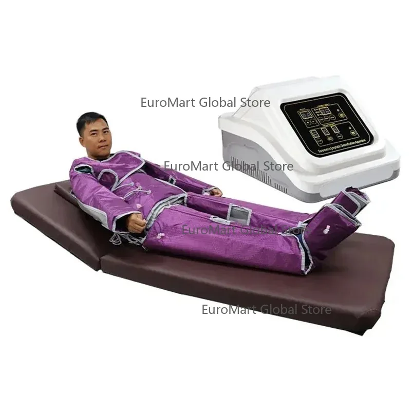 Air Pressure Pressotherapy Lymphatic Drainage massage Detox Sauna Suit  system For Body Legs Arms Massage