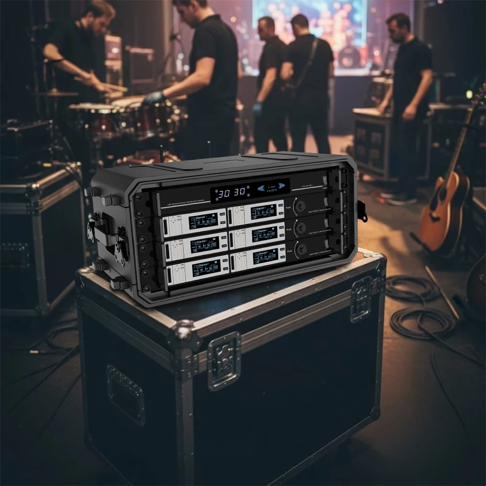 Suitable for Portable Enclosures Power amplifiers and 4U Microphone Receivers Drawer-Style Enclosure Suitable for Concerts - view 6