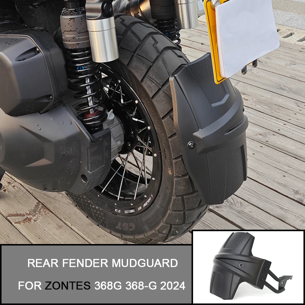 For ZONTES 368G 368 G 368-G 2024 2025 Rear Fender Mudguard Motorcycle Fender Rear Cover Back Mudguard Splash Guard Protector