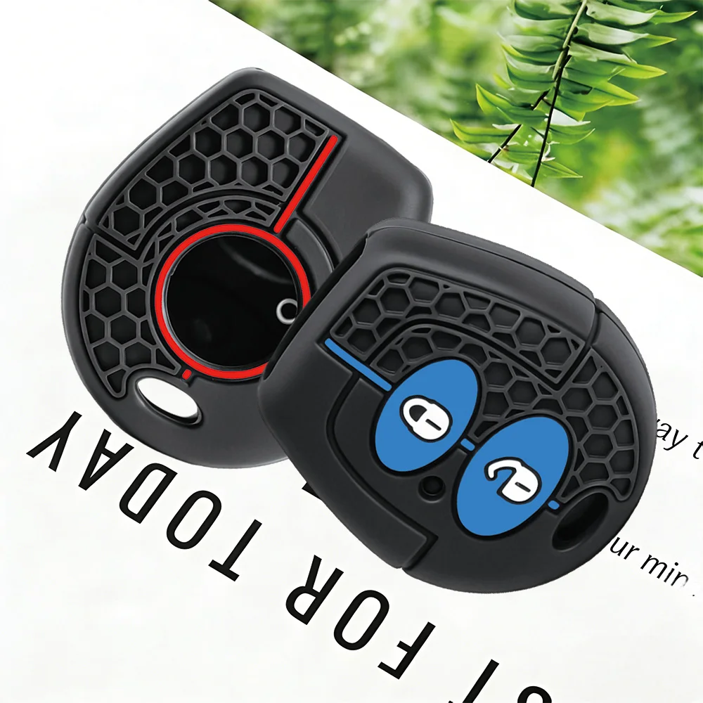 Honeycomb Texture Remote Key Protector for Skoda Octavia Mk1 VW Fox Seat Cordoba Leon Sate Mc1 Ibiza 6L, Shockproof