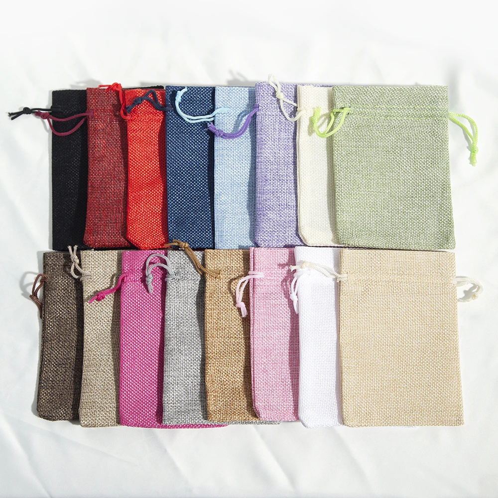 Sac cadeau en toile de Jute av - Jute Bag Packaging avis et prix