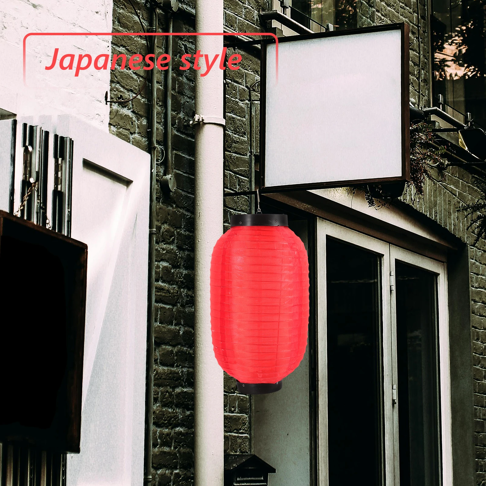 

4 Pcs Silk Lanterns 8 Party Hanging Lantern Inch Red Yellow Green Purple Foldable Japanese