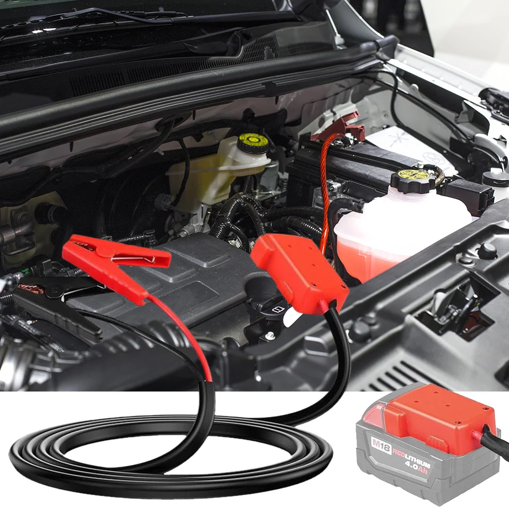 18 فولت كابل قافز المشابك الانتقال كاتب كابل السيارات الداعم كابل لبطارية ميلووكي M18 18 فولت