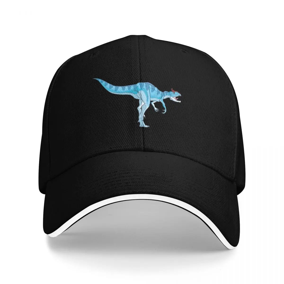 

Ice Blue Cryolophosaurus Baseball Cap Anime Custom Cap For Girls Men's